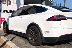 Tesla X with TSW Bathurst